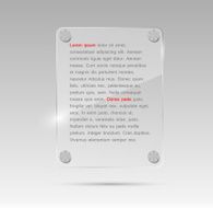 Realistic Glass Frames Vector Illustration N22