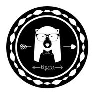 Animal hipster design N2
