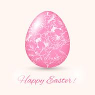 Easter Egg card Vector illustration N3