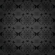 black wallpaper in old style N90