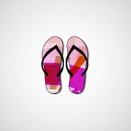 Abstract illustration on flip flops N160