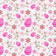 Seamless Easter pattern