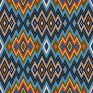Color Abstract Retro Zigzag Vector Background N13