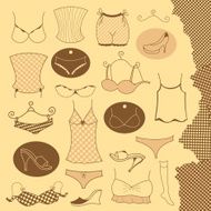 Set of clothes woman