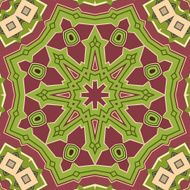 Vector seamless abstract geometric pattern N129