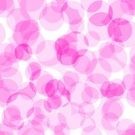 Seamless pattern with colorful pink circles