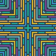 Geometric seamless pattern N126