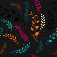 Seamless Floral Pattern N724