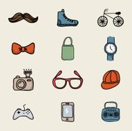 hipster design N143