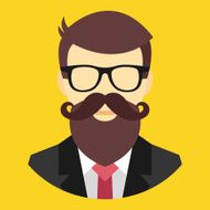 Vector Hipster Icon N2