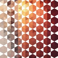 Retro pattern of geometric shapes N41