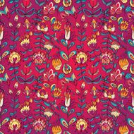 Seamless texture with flowers N92