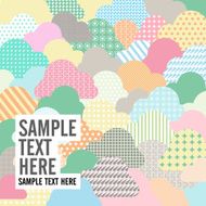 cloud colorful texture background abstract