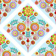 Fashionable modern seamless wallpaper or textile with collection flowers N19