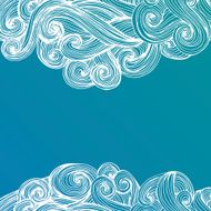 Abstract frame for your text made in vector