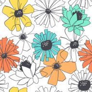 Floral Pattern N380