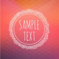 geometric background made of triangles N79