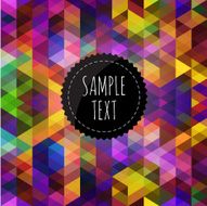geometric background made of triangles N81