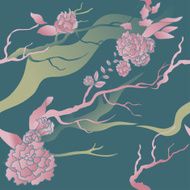 Seamless Floral Pattern N725