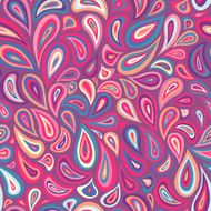 Hand-drawn vector seamless floral pattern N2