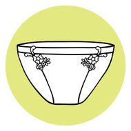 Lacy sexy vector panty N3
