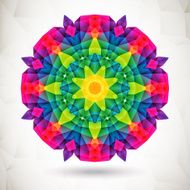 Colorful mosaic background N6