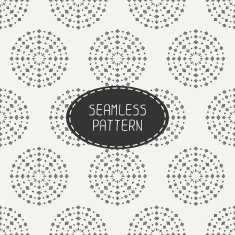 Geometric hipster line seamless pattern with circle round Wrapping paper N3