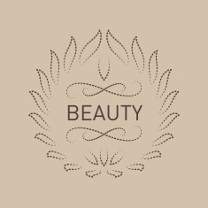 Floral logo template for Beauty salon Spa center boutique