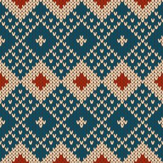 Knitted seamless pattern N58