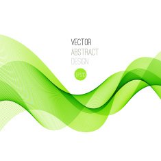 Smooth wave stream line abstract header layout Vector illustration N16