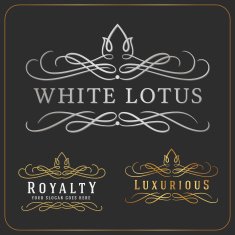 Luxurious Royal Logo Vector Re-sizable Design Template N3