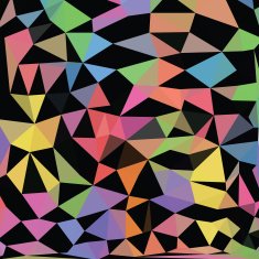 pattern made triangles Flow geometric vector backgrounds