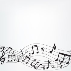 Music Notes Border N4