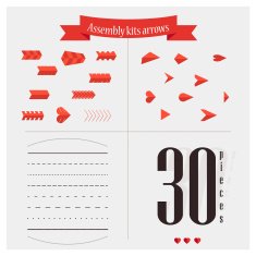 assembly kits arrows for Valentine
