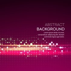 Colorful Dots Abstract Vector Background