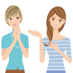 woman who talks
