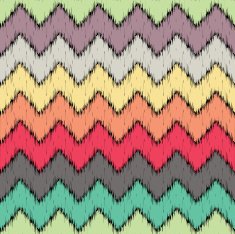 Vector seamless ikat pattern N55