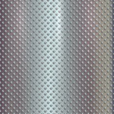 Vector silver grille on steel background N2