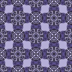 Damask seamless tiles vector design