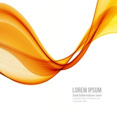 Abstract curved lines background Template brochure design N29