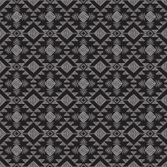 Ethnic ornamental tribal textile seamless pattern