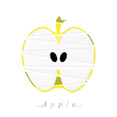 Vector of fruit apple icon