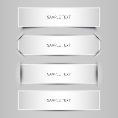 Tag Label or Banner Designs