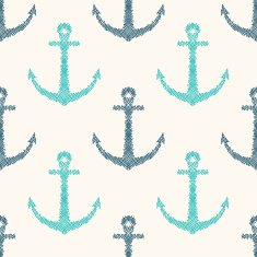 Vector seamless retro pattern N12