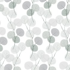 Seamless pattern of abstract branches N2