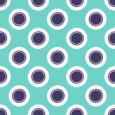seamless circle dots pattern N2