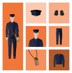 People Icon In Flat style N49