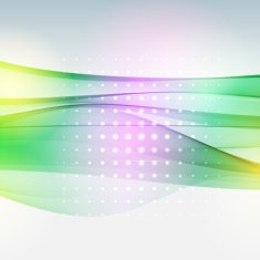 abstract colorful waves background N50