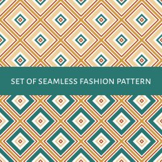 Seamless vector geometric rhombus N4