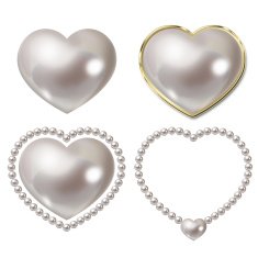 Icon of pearl Illustration N2